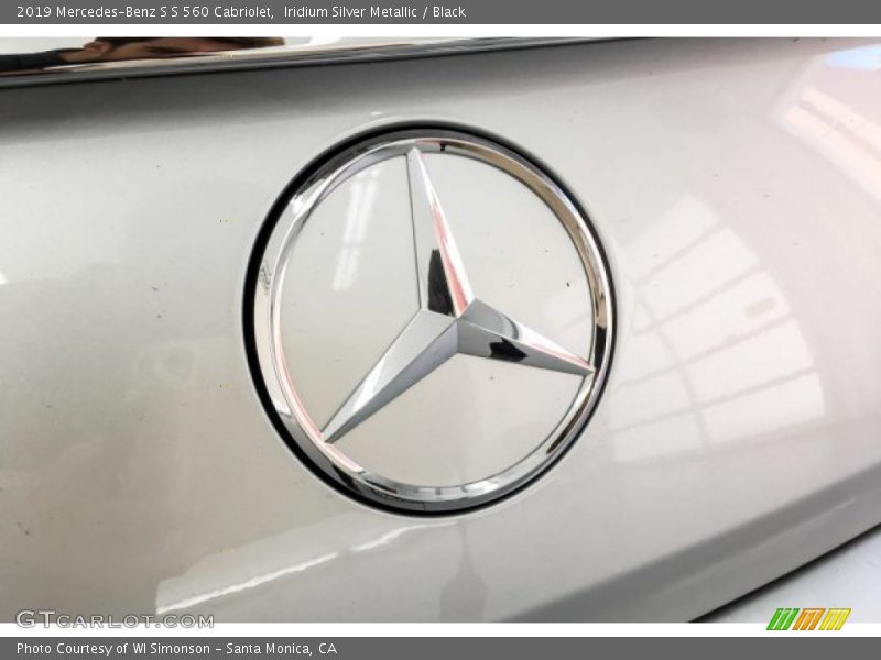 Iridium Silver Metallic / Black 2019 Mercedes-Benz S S 560 Cabriolet