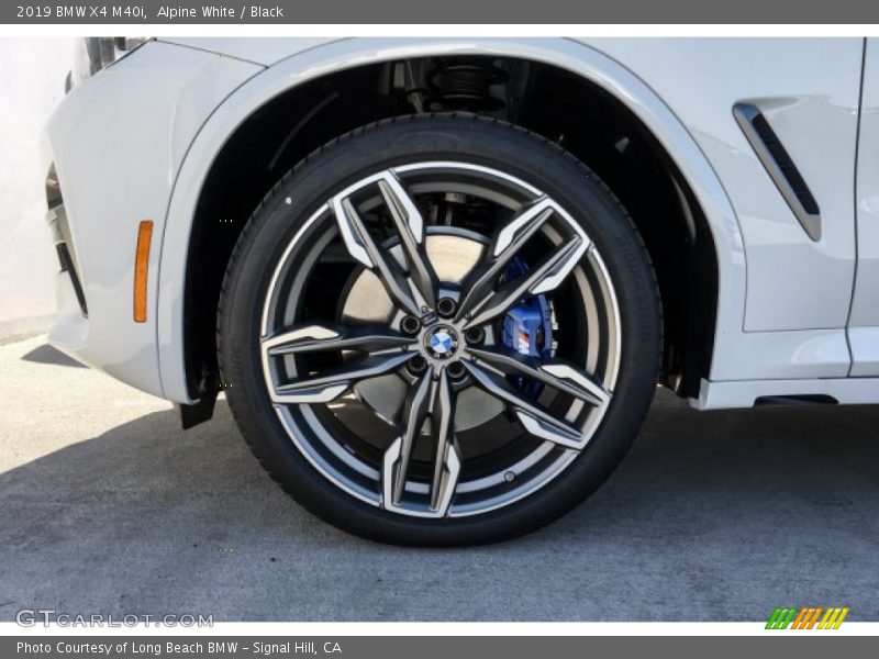 Alpine White / Black 2019 BMW X4 M40i