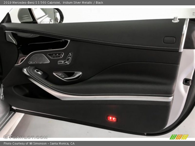Iridium Silver Metallic / Black 2019 Mercedes-Benz S S 560 Cabriolet