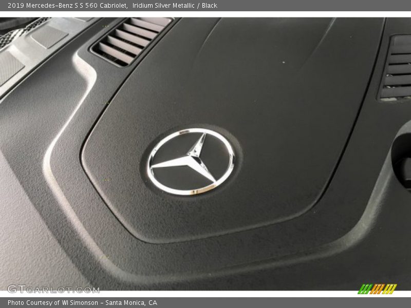 Iridium Silver Metallic / Black 2019 Mercedes-Benz S S 560 Cabriolet