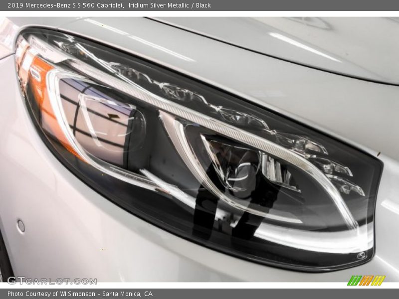 Iridium Silver Metallic / Black 2019 Mercedes-Benz S S 560 Cabriolet