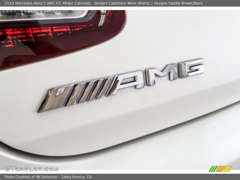  2019 S AMG 63 4Matic Cabriolet Logo