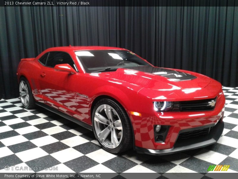 Victory Red / Black 2013 Chevrolet Camaro ZL1