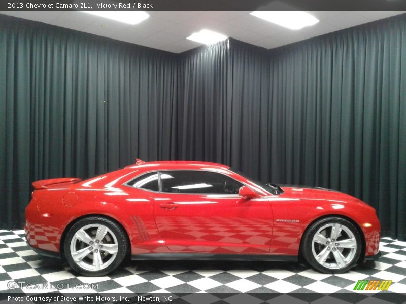 Victory Red / Black 2013 Chevrolet Camaro ZL1