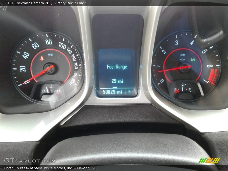Victory Red / Black 2013 Chevrolet Camaro ZL1