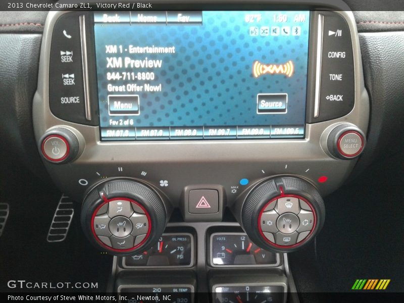 Victory Red / Black 2013 Chevrolet Camaro ZL1