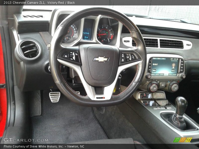 Victory Red / Black 2013 Chevrolet Camaro ZL1