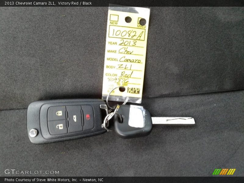 Victory Red / Black 2013 Chevrolet Camaro ZL1