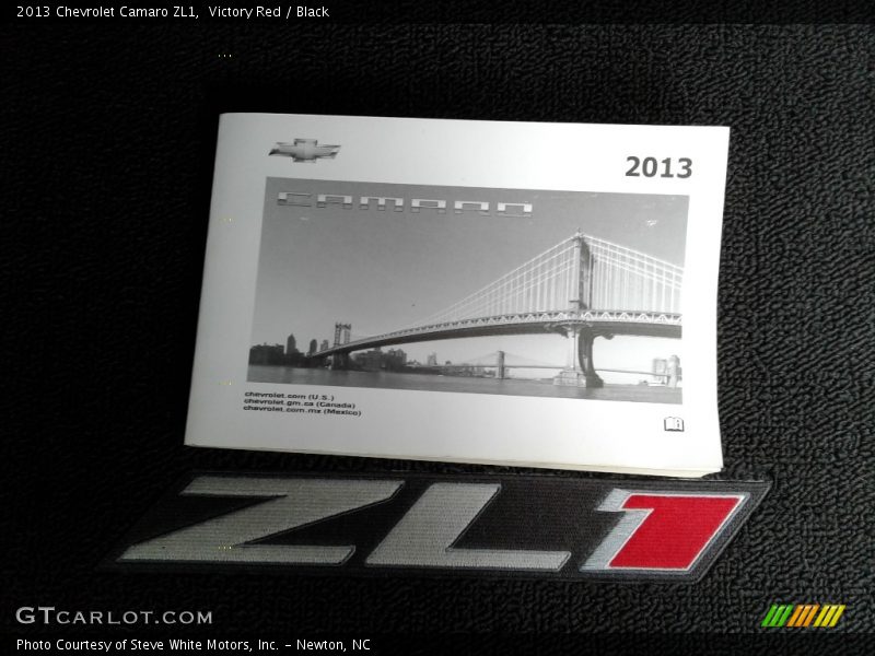 Victory Red / Black 2013 Chevrolet Camaro ZL1