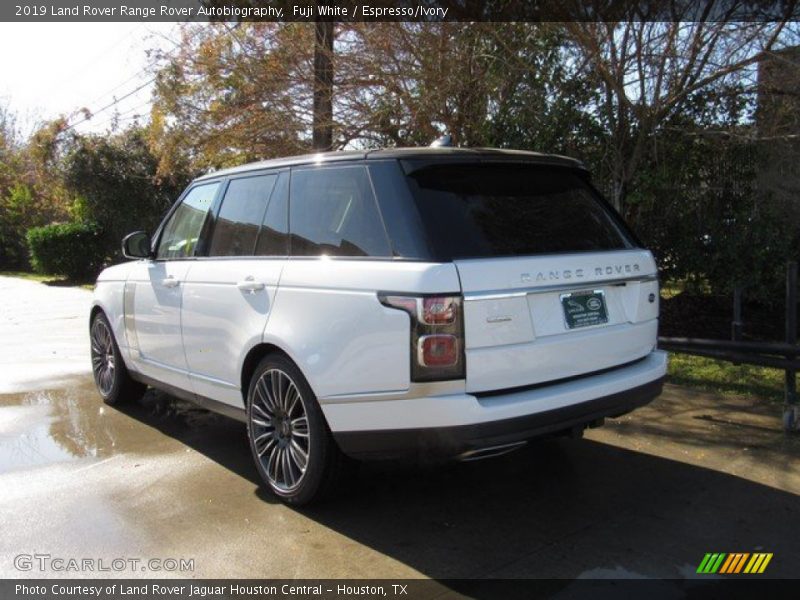 Fuji White / Espresso/Ivory 2019 Land Rover Range Rover Autobiography