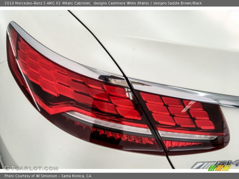 designo Cashmere White (Matte) / designo Saddle Brown/Black 2019 Mercedes-Benz S AMG 63 4Matic Cabriolet