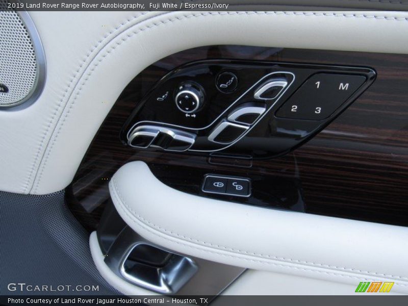 Controls of 2019 Range Rover Autobiography