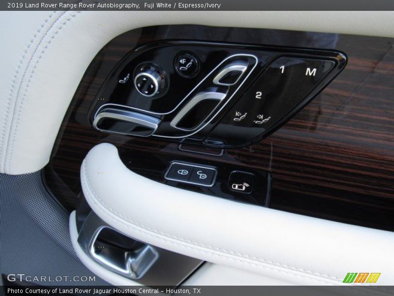 Controls of 2019 Range Rover Autobiography
