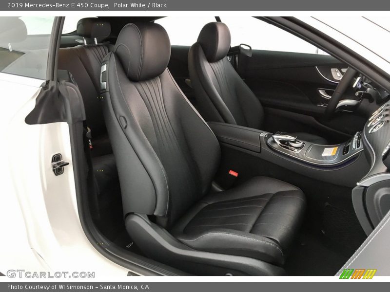 Polar White / Black 2019 Mercedes-Benz E 450 Coupe
