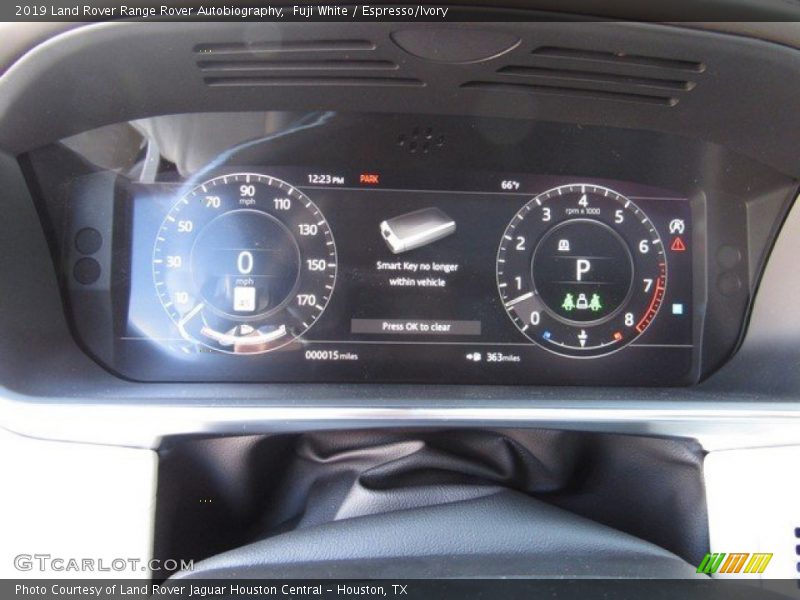  2019 Range Rover Autobiography Autobiography Gauges