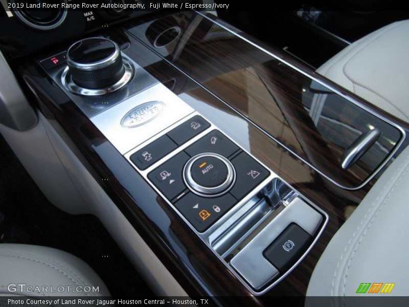 Controls of 2019 Range Rover Autobiography