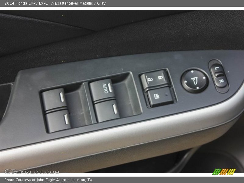 Alabaster Silver Metallic / Gray 2014 Honda CR-V EX-L