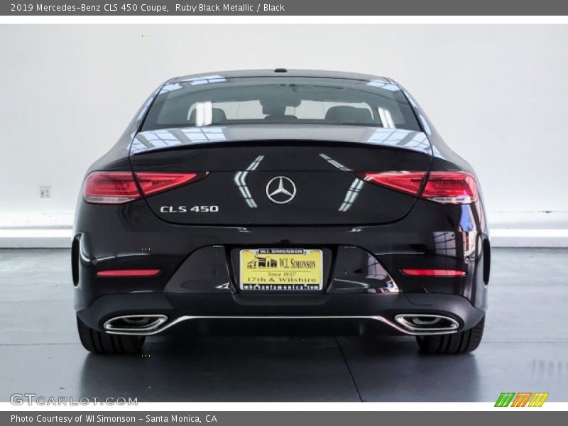 Ruby Black Metallic / Black 2019 Mercedes-Benz CLS 450 Coupe