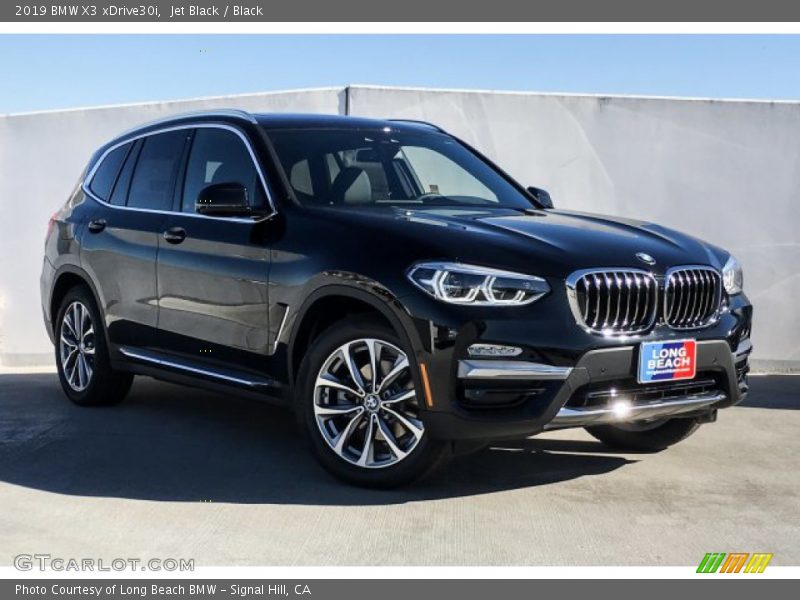 Jet Black / Black 2019 BMW X3 xDrive30i