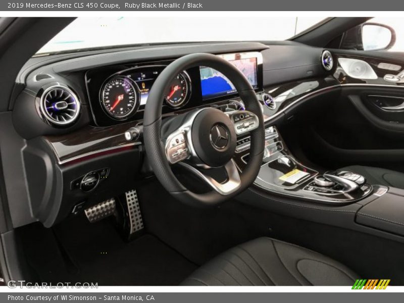 Ruby Black Metallic / Black 2019 Mercedes-Benz CLS 450 Coupe
