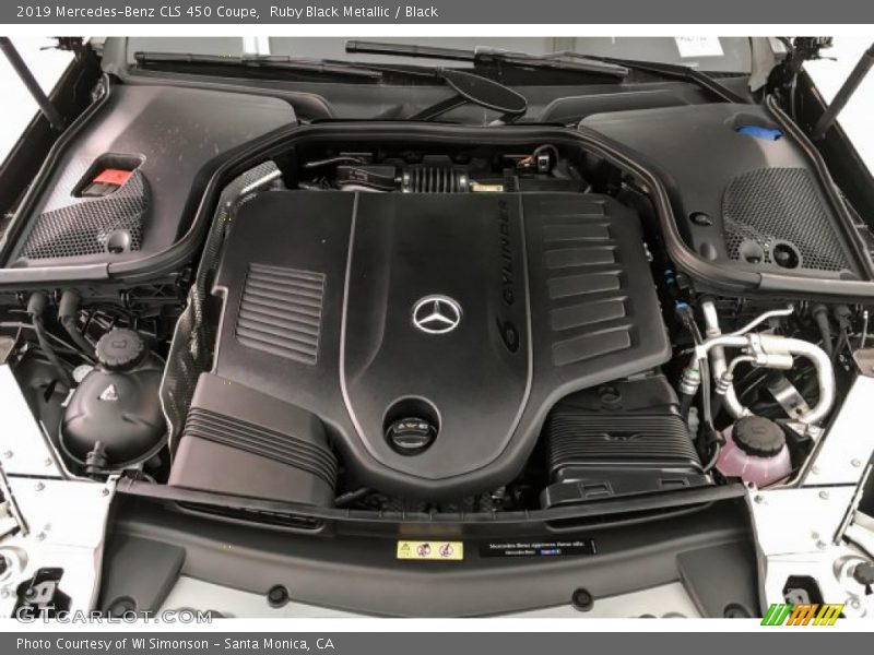 Ruby Black Metallic / Black 2019 Mercedes-Benz CLS 450 Coupe