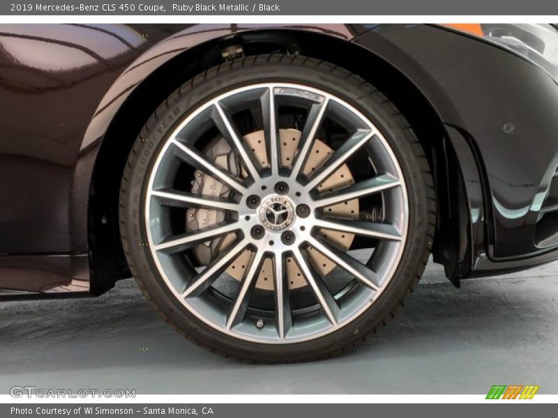 Ruby Black Metallic / Black 2019 Mercedes-Benz CLS 450 Coupe