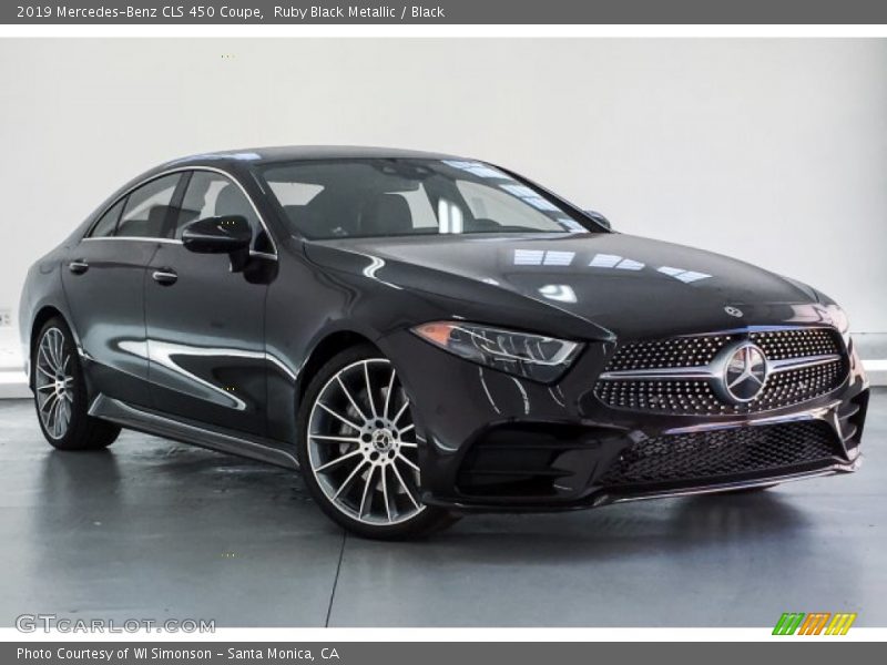 Ruby Black Metallic / Black 2019 Mercedes-Benz CLS 450 Coupe