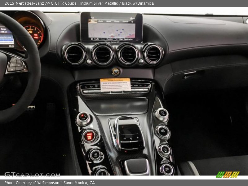 Controls of 2019 AMG GT R Coupe