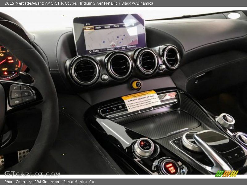 Controls of 2019 AMG GT R Coupe