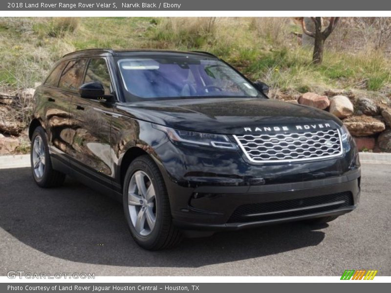 Narvik Black / Ebony 2018 Land Rover Range Rover Velar S