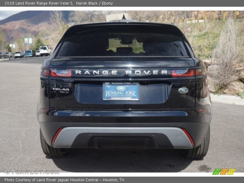 Narvik Black / Ebony 2018 Land Rover Range Rover Velar S