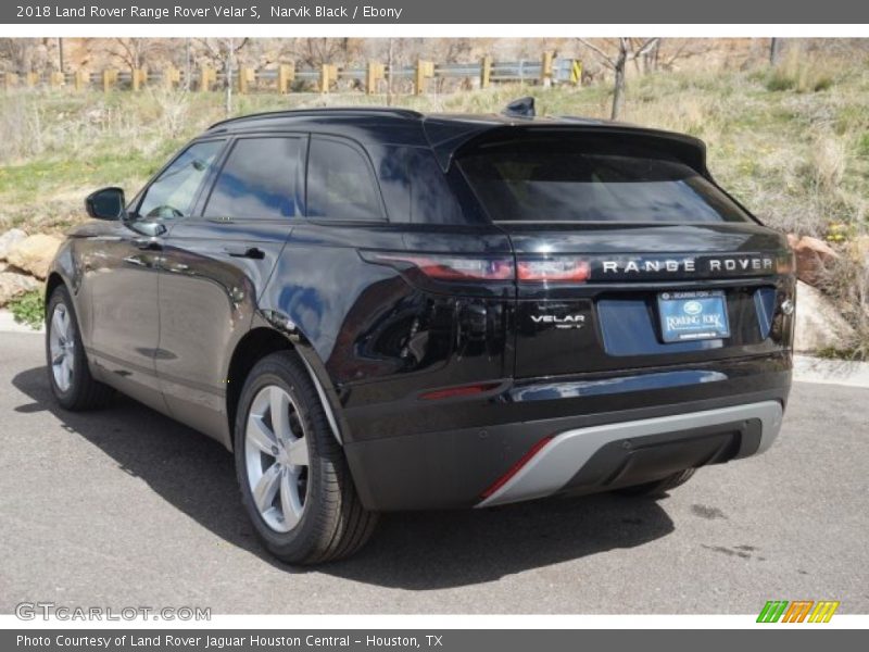 Narvik Black / Ebony 2018 Land Rover Range Rover Velar S