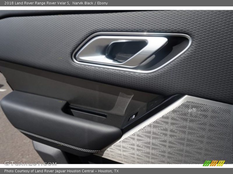 Narvik Black / Ebony 2018 Land Rover Range Rover Velar S