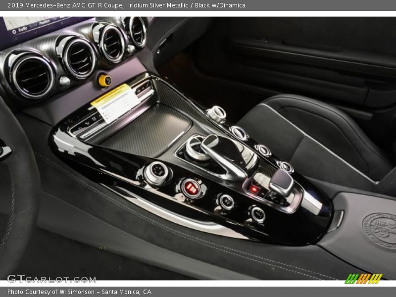 Controls of 2019 AMG GT R Coupe