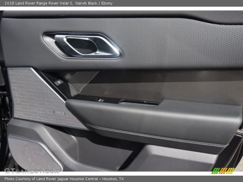 Narvik Black / Ebony 2018 Land Rover Range Rover Velar S