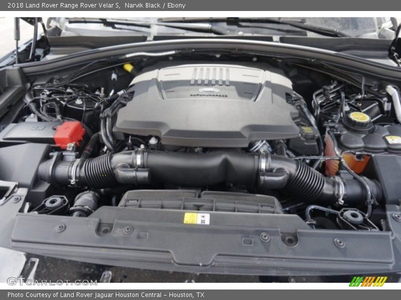Narvik Black / Ebony 2018 Land Rover Range Rover Velar S