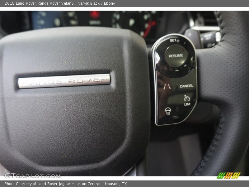 Narvik Black / Ebony 2018 Land Rover Range Rover Velar S