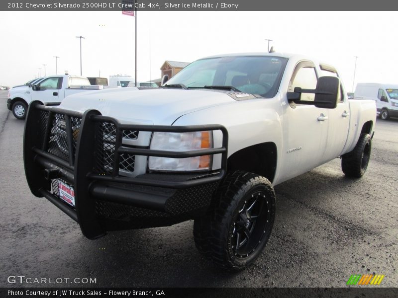 Silver Ice Metallic / Ebony 2012 Chevrolet Silverado 2500HD LT Crew Cab 4x4
