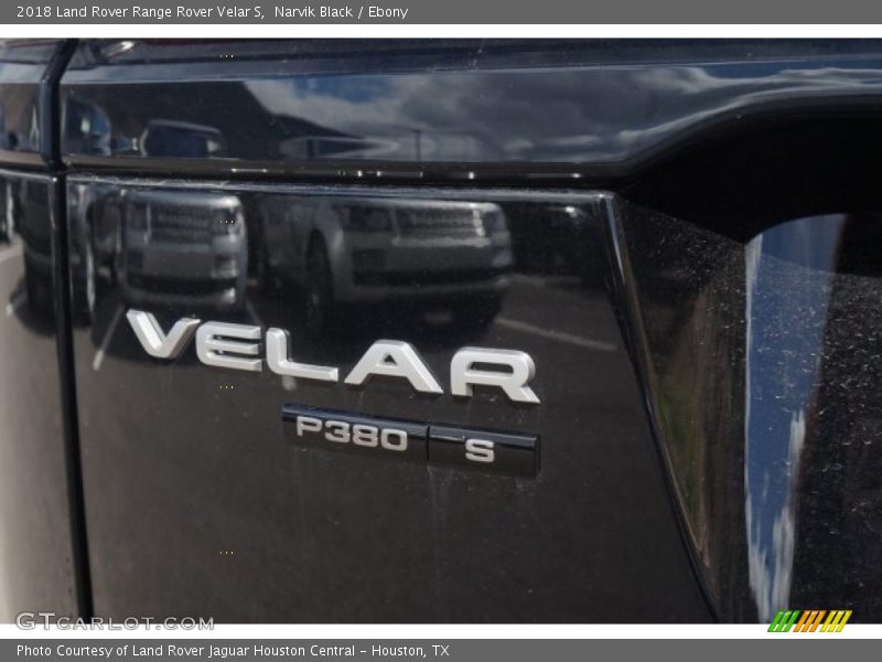 Narvik Black / Ebony 2018 Land Rover Range Rover Velar S