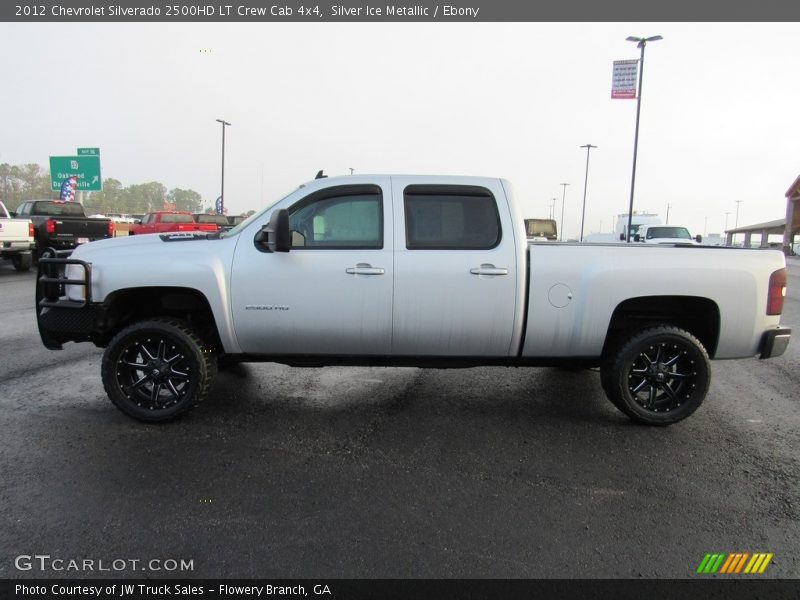 Silver Ice Metallic / Ebony 2012 Chevrolet Silverado 2500HD LT Crew Cab 4x4