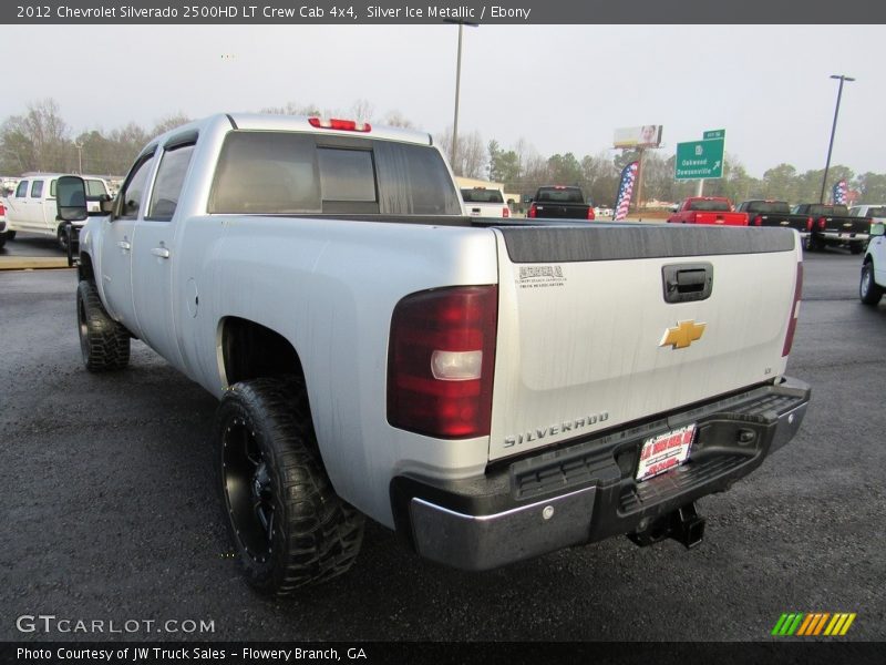 Silver Ice Metallic / Ebony 2012 Chevrolet Silverado 2500HD LT Crew Cab 4x4