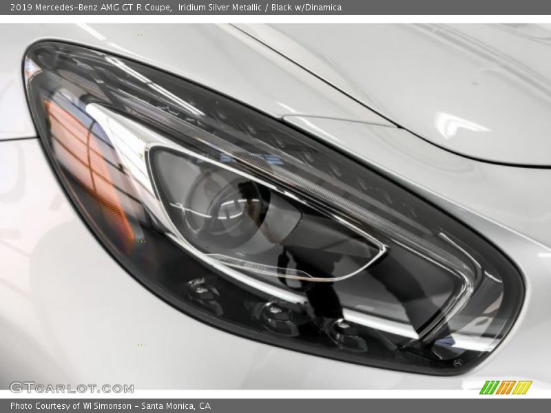 Iridium Silver Metallic / Black w/Dinamica 2019 Mercedes-Benz AMG GT R Coupe