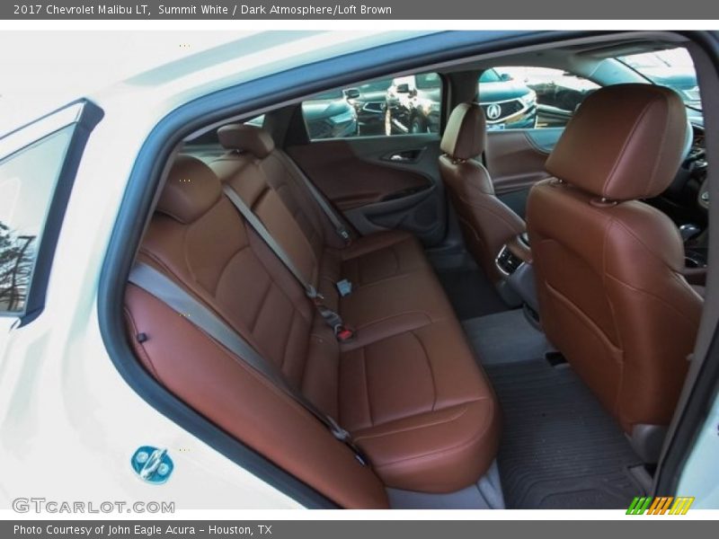Summit White / Dark Atmosphere/Loft Brown 2017 Chevrolet Malibu LT