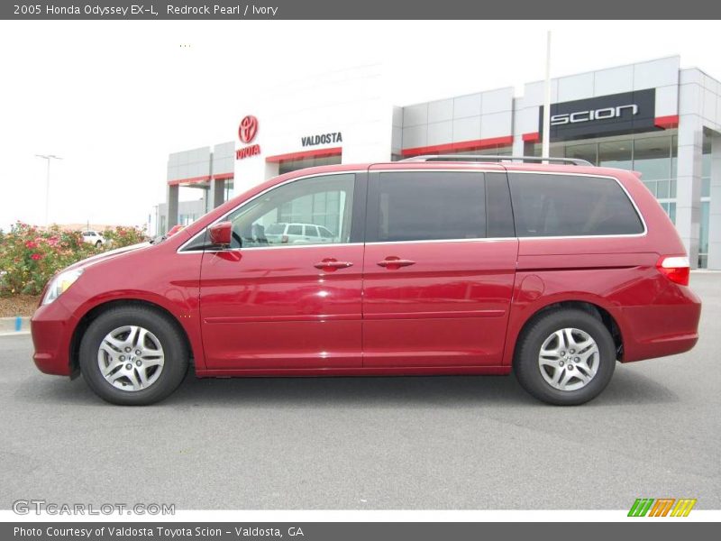 Redrock Pearl / Ivory 2005 Honda Odyssey EX-L