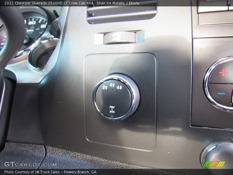 Silver Ice Metallic / Ebony 2012 Chevrolet Silverado 2500HD LT Crew Cab 4x4