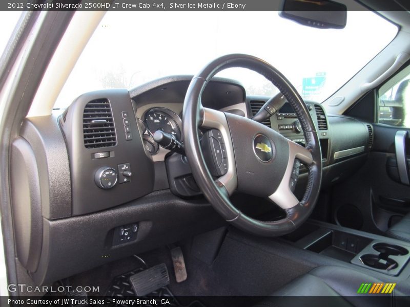Silver Ice Metallic / Ebony 2012 Chevrolet Silverado 2500HD LT Crew Cab 4x4