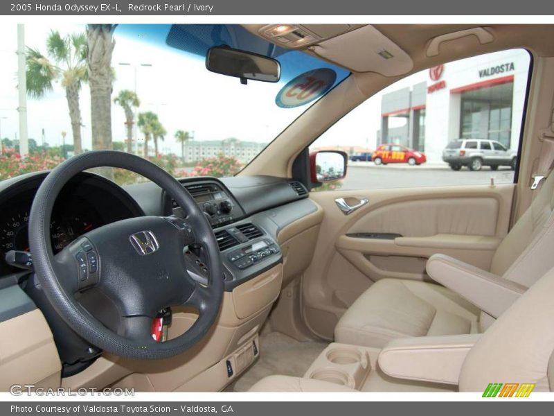 Redrock Pearl / Ivory 2005 Honda Odyssey EX-L