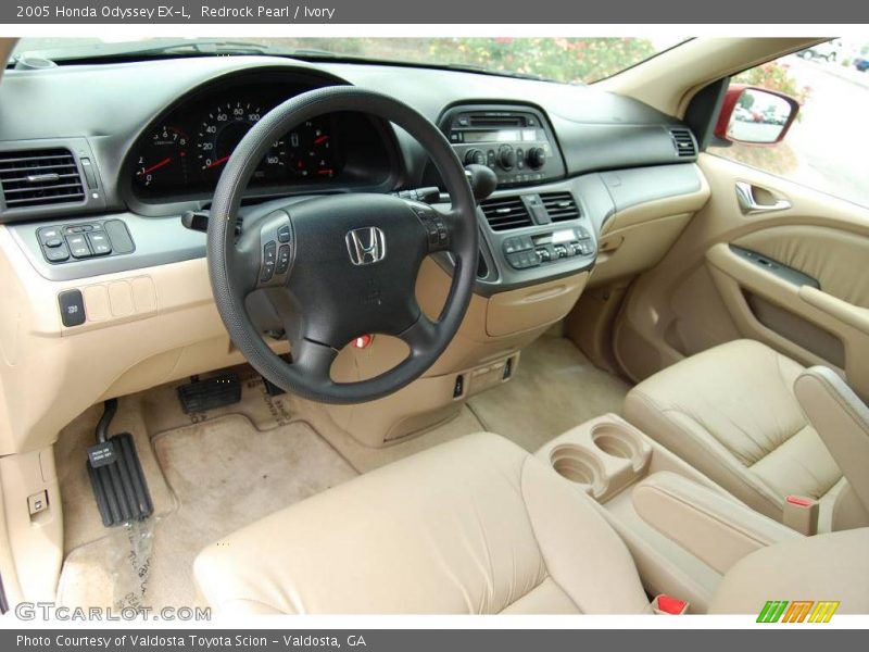 Redrock Pearl / Ivory 2005 Honda Odyssey EX-L