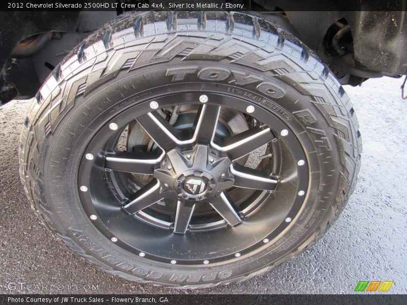 Silver Ice Metallic / Ebony 2012 Chevrolet Silverado 2500HD LT Crew Cab 4x4