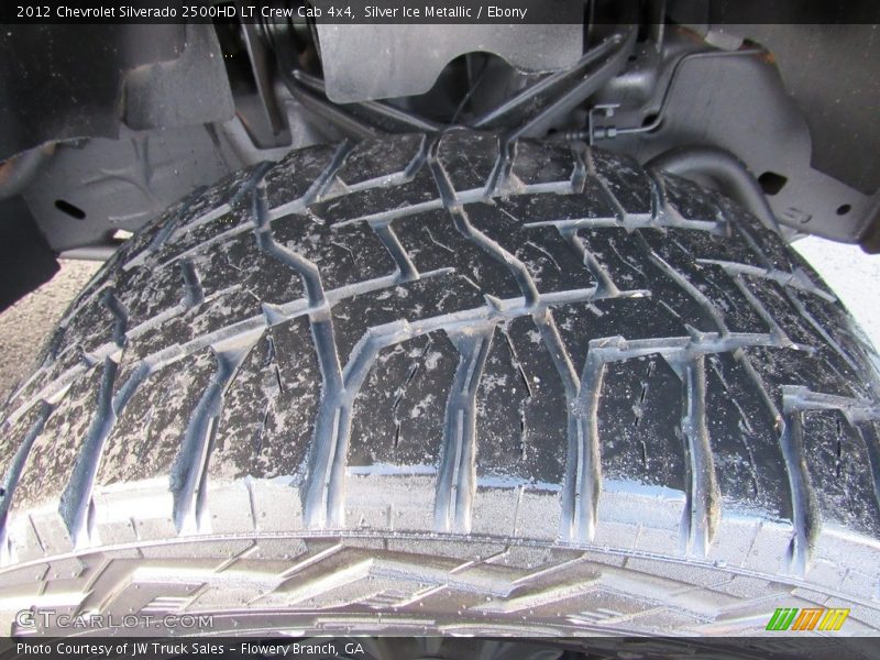 Silver Ice Metallic / Ebony 2012 Chevrolet Silverado 2500HD LT Crew Cab 4x4